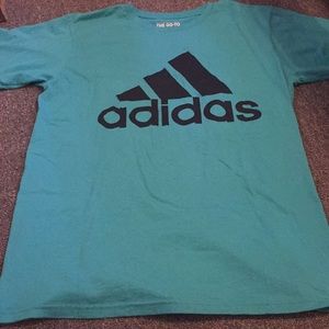 Teal Adidas shirt
